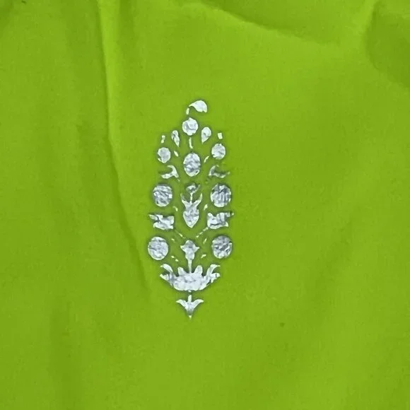 NWT $68 Free People X Hatch Maternity Square Neck Bra Size Medium Neon Yellow - Picture 8 of 15